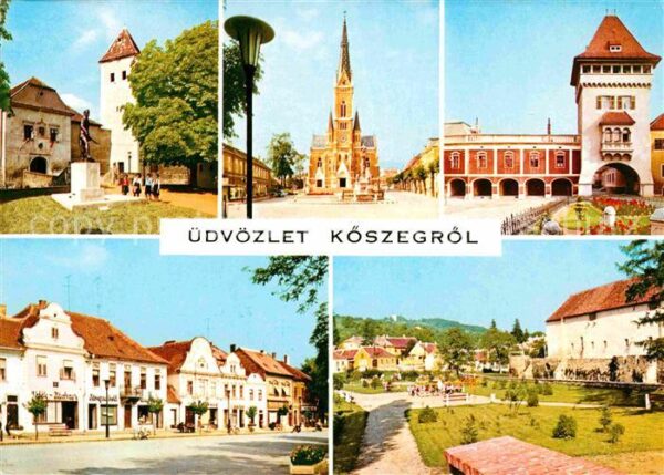 Koeszeg Orts und Teilansichten