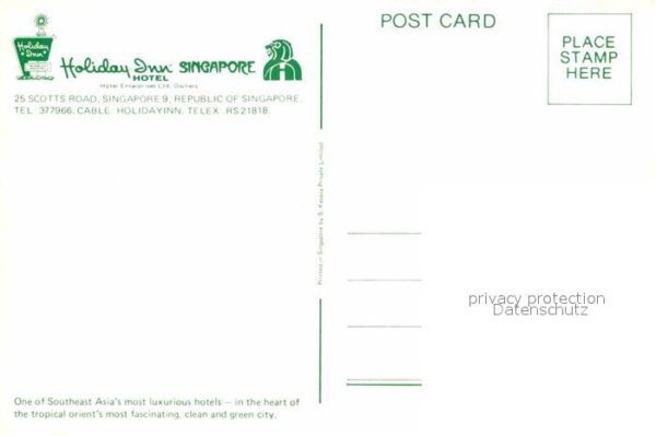 Singapore Holiday Inn Hotel Details – Bild 2