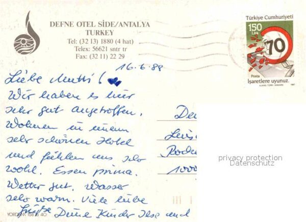 Side Antalya Defne Otel – Bild 2