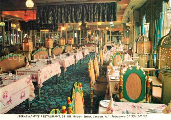 London Veeraswamys Restaurant
