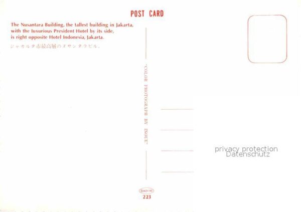 Jakarta Hotel Indonesia – Bild 2