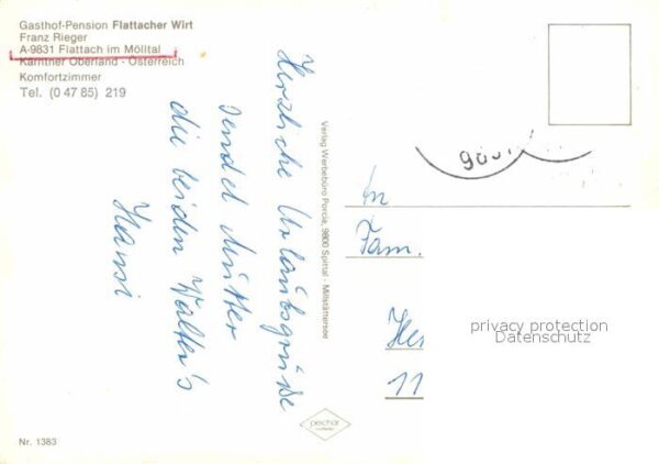 Flattach Gasthof Pension Flattacher Wirt Gasträu – Bild 2