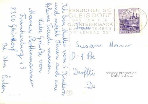 Gleisdorf Teilansichten Kirche Park Rathaus – Bild 2