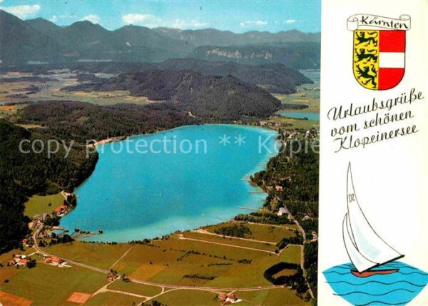 Klopeinersee Fliegeraufnahme