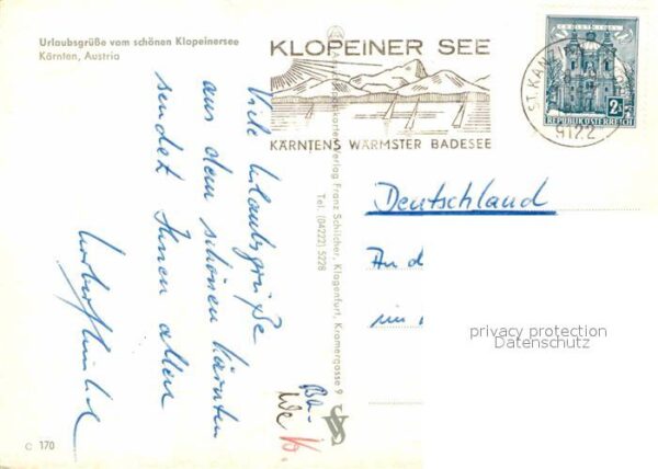 Klopeinersee Fliegeraufnahme – Bild 2