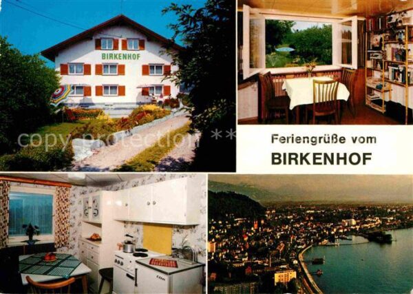 Langen Bregenz Haus Birkenhof Zimmer Küche Panorama