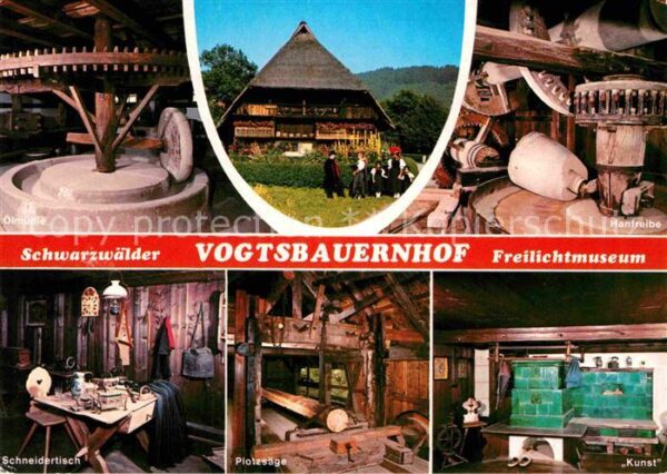 Gutach Schwarzwald Schwarzwälder Vogtsbauernhof Freilichtm