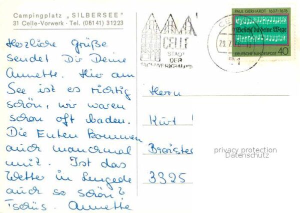 Vorwerk Celle Campingplatz Silbersee Details – Bild 2