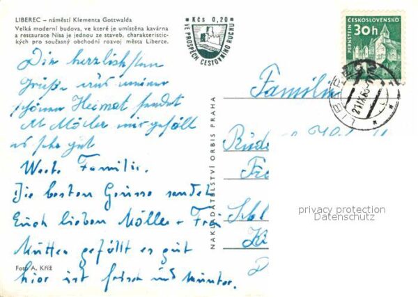 Liberec Namesti Klementa Gottwalda Velka modern – Bild 2