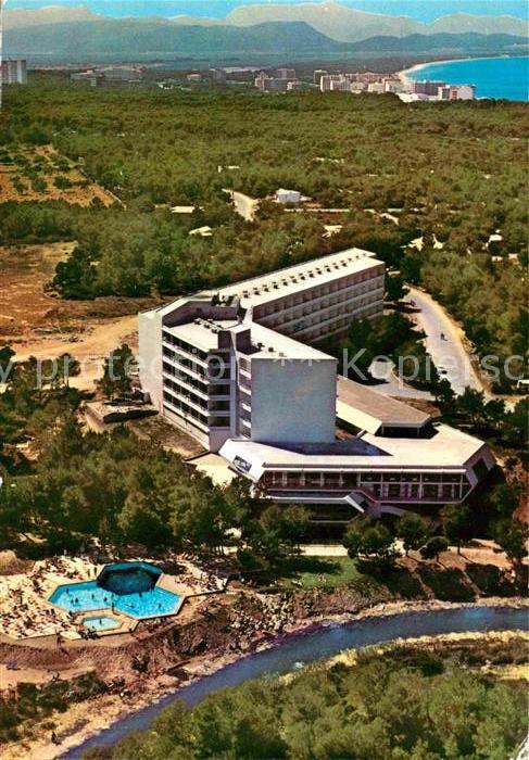 Can Picafort Mallorca Hotel Exagon Fliegeraufnahme
