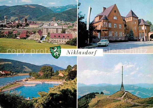 Niklasdorf Panorama Ortsmotiv Schwimmbad Fernmelde