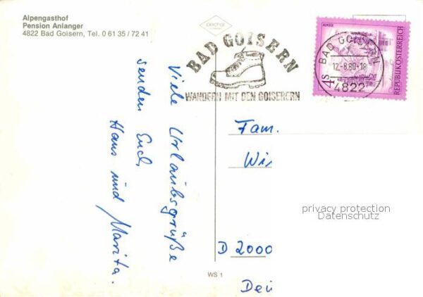 Bad Goisern Salzkammergut Alpengasthof Pension Anlanger – Bild 2