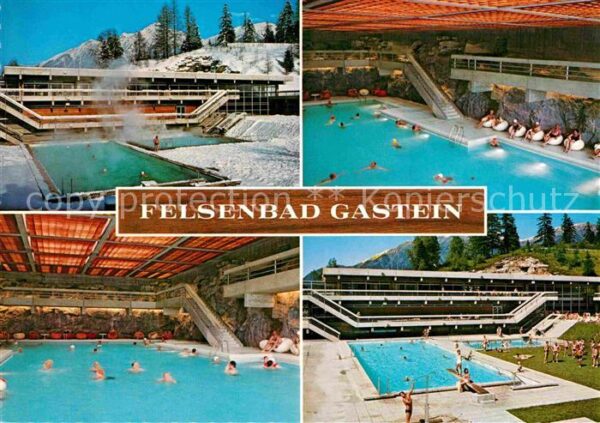 Bad Gastein Felsenbad Sportbecken Hallenbad