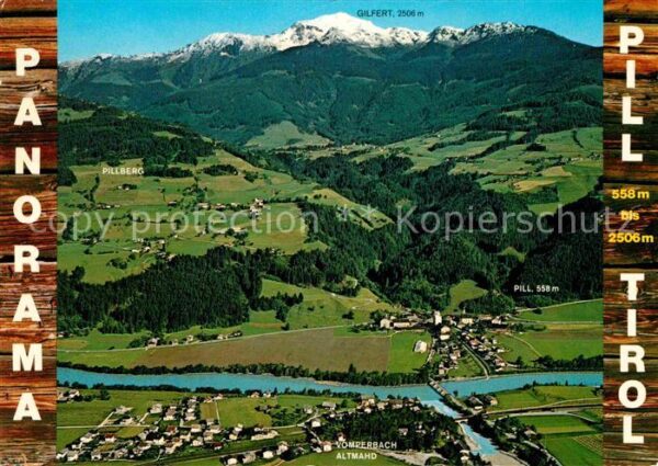 Pill Tirol mit Vomperbach Altmand Pillberg Flieger