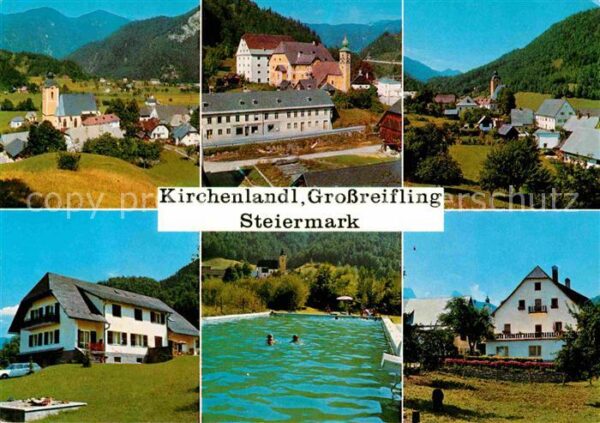 Grossreifling Steiermark Kirchenlandl Teilansichten Swimmingpool