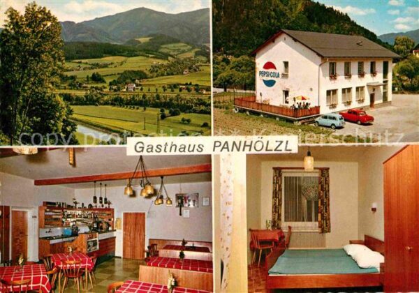 Bruck Mur Gasthaus Panhölzl Gaststube Zimmer Pano