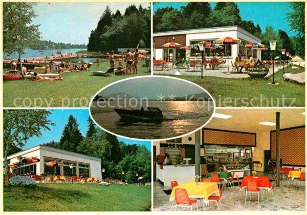 Klagenfurt Woerthersee Strandbad Restaurant Maiernigg Terrasse