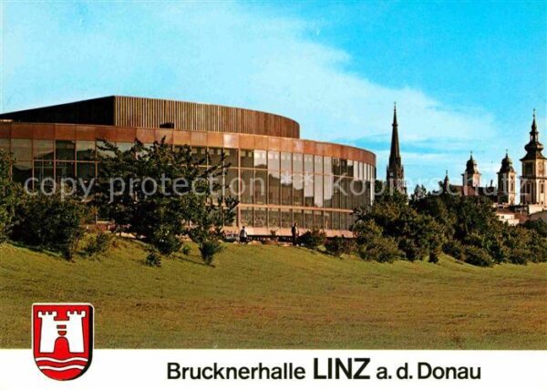 Linz Donau Brucknerhalle Kirchen