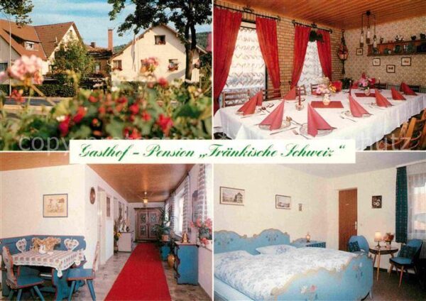 Ahorntal Gasthof Pension Fränkische Schweiz Gast