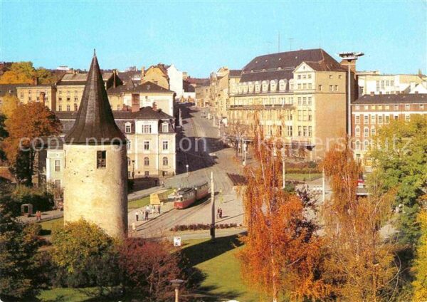 Plauen Vogtland Otto Grotewohl Platz