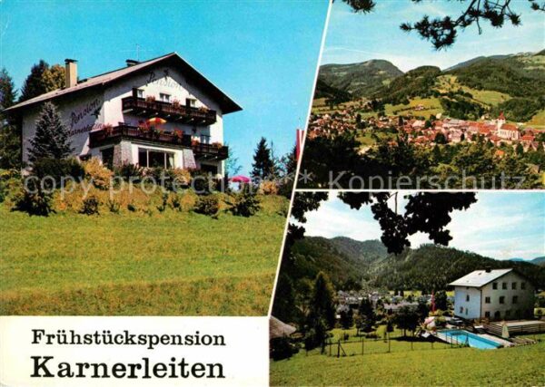 Tuernitz Niederoesterreich Frühstückspension Karnerleiten Panorama