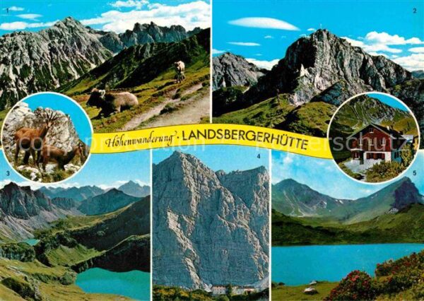 Tannheim Tirol Höhenwanderweg Landsbergerhütte Lailach