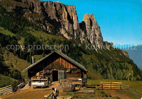 Seiser Alm Dolomiten Saltnerhütte