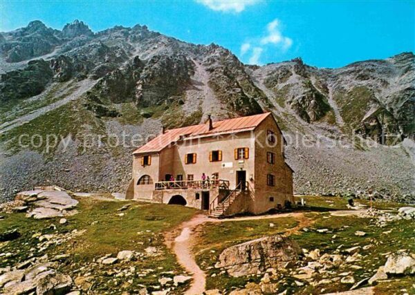 Sulden Solda Düsseldorfer Hütte mit Schöneck