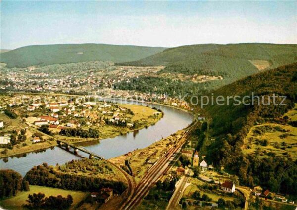 Miltenberg Main Fliegeraufnahme
