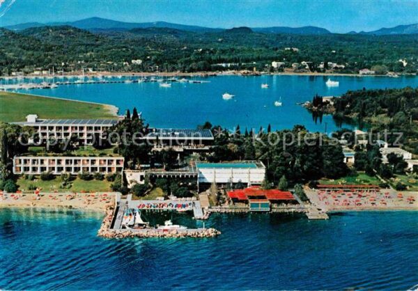 Kerkyra Kontokali Palace Hotel Fliegeraufnahme