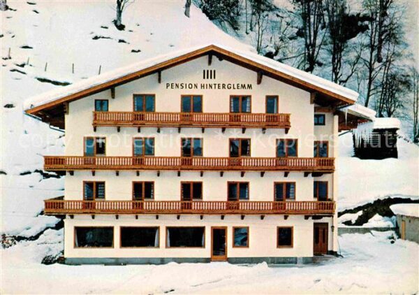 Hinterglemm Saalbach Pension Hinterglemm Wintersportplatz
