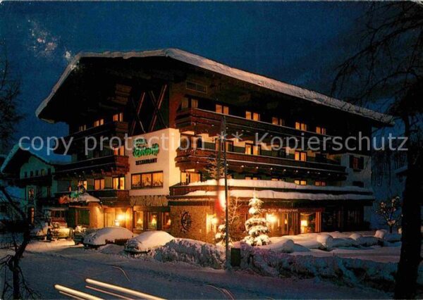 Saalbach-Hinterglemm Bauers Hotel Edelweiss Weihnachtszeit N