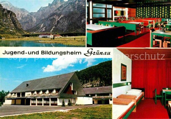 Gruenau Almtal Jugend und Bildungsheim Almsee Totes Ge