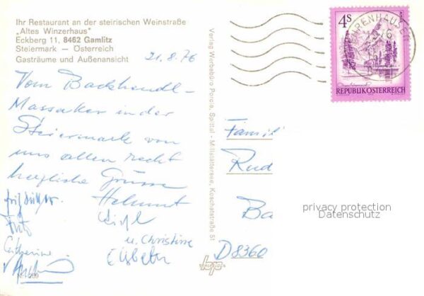 Gamlitz Restaurant Altes Winzerhaus – Bild 2