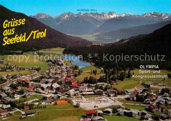 Seefeld Tirol Höhenluftkurort Wintersportplatz Olympi