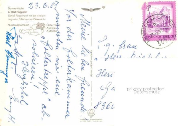 Poeggstall Schloss Roggendorf Fliegeraufnahme – Bild 2