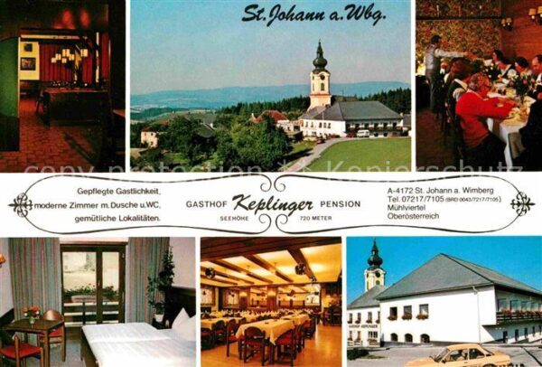 St Johann am Wimberg Gasthof Pension Keplinger Fremdenzimmer