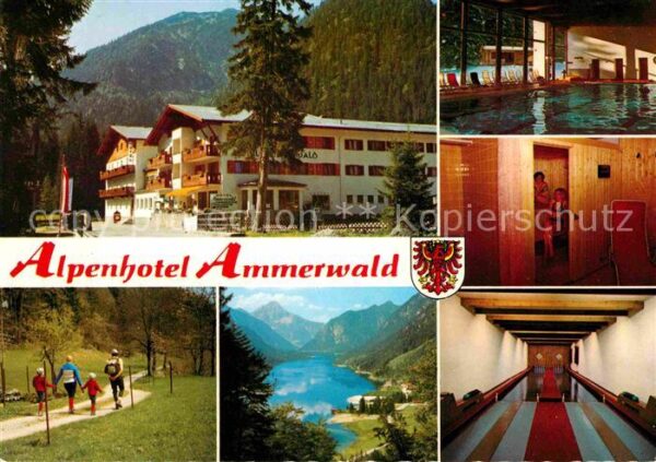 Reutte Tirol Alpenhotel Ammerwald Kegelbahn Sauna Wa