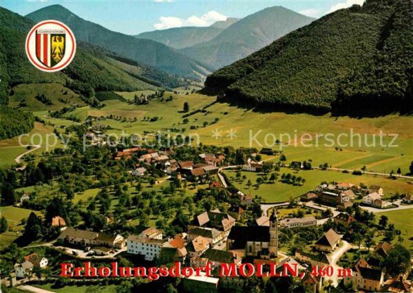 Molln Erholungsort Alpenpanorama Fliegeraufna