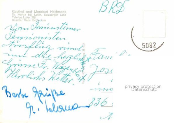 St Martin Lofer Gasthof und Moorbad Hochmoos Alpenpanor – Bild 2
