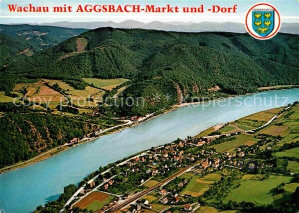 Aggsbach-Dorf Sommerfrische in der Wachau Fliegeraufn