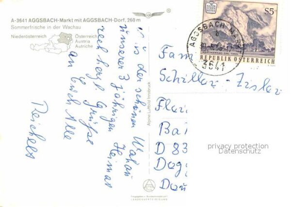 Aggsbach-Dorf Sommerfrische in der Wachau Fliegeraufn – Bild 2