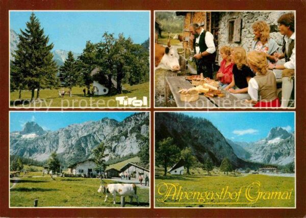 Pertisau Achensee Alpengasthof Gramai Karwendelgebirge Al