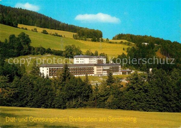 Breitenstein Niederoesterreich Diät und Genesungsheim