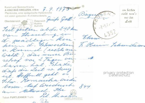 Bad Kreuzen Kurort Sommerfrische Pfarrkirche spätgo – Bild 2