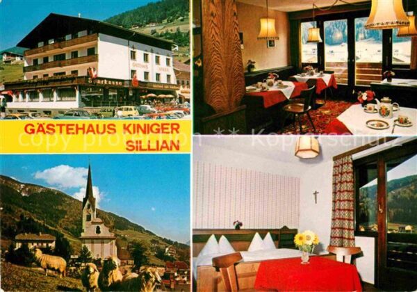 Sillian Tirol Gästehaus Kiniger Pension Schafe Kirche