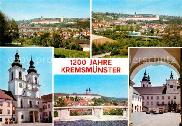 Kremsmuenster Teilansichten der 1200jährigen Stadt Kl