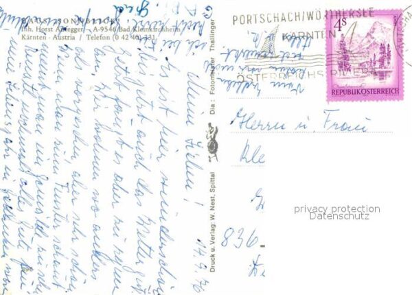 Bad Kleinkirchheim Kaernten Hotel Pension Haus Sonnblick – Bild 2
