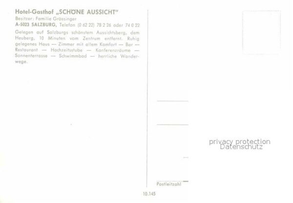 Salzburg Oesterreich Hotel Gasthof Schöne Aussicht Alpenpano – Bild 2