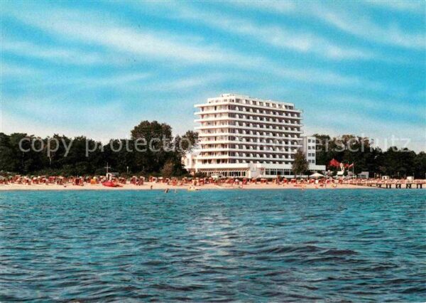 Timmendorfer Strand Seeschlösschen Hotel Strand Ansicht vom